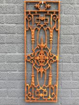 Gitter Gusseisen, Türgitter / Fenstergitter, Wandverzierung